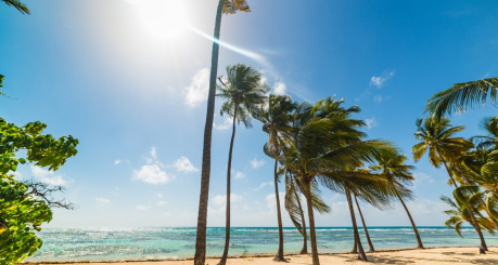 plage de la caravelle