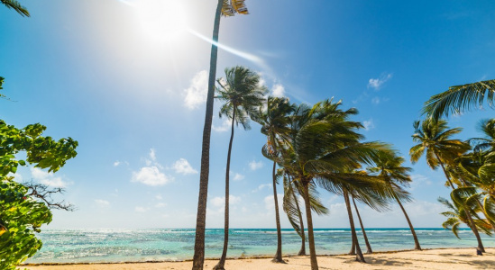 plage de la caravelle